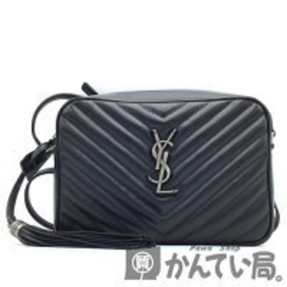 SAINT LAURENT PARIS LOU CAMERA BAG QUILTED LEATHER Shoulder Finish